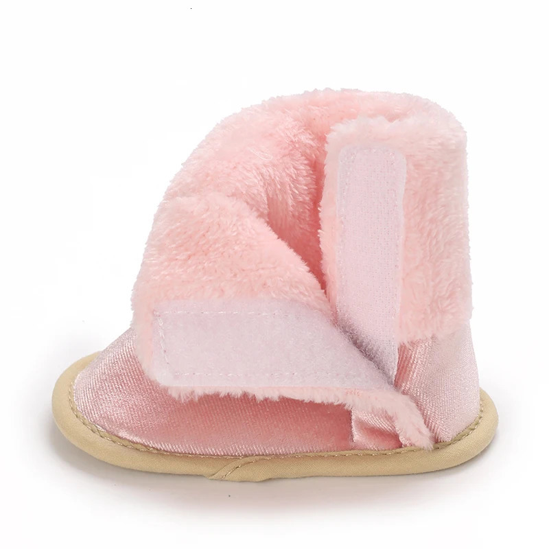 Autumn and Winter Cotton Shoes with Velvet Snow Boots 01 Year Old Baby Boys Girls Warm Soft soled Sneakers 251022