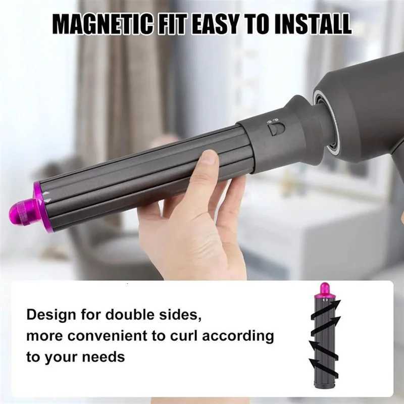 B98ALeafless Hair Dryer High Power Professional Negative Fast Drying Diffusion Air Nozzle Curling Air Nozzle EU PlugXJ251022