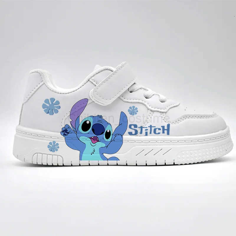 Disney Stitch Shoes sneakers for children Student Casual basketball shoes Kid Sneakers girls boys Running Fashion Sports Shoes Gift H251022