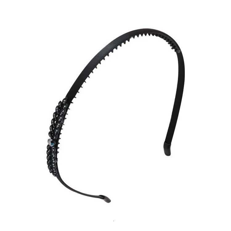 New in Korean style Hair bands accessories minimalist rhinestone bows hoop headband hair woman anti slip teeth girls headbands V251022