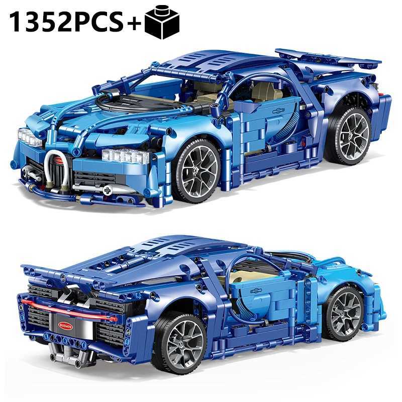 2024 Technical Bugattied Building Blocks Lamborghinis Hypercar Racing Car Model Assemble Vehicle Bricks Toys For Boys Kids Gifts J251022
