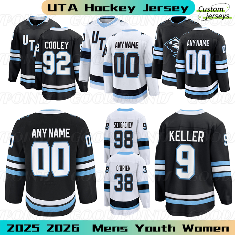 Logan Cooley Hockey Jerseys Clayton Keller Nick Schmaltz Utahs Mammoth Jersey Mikhail Sergachev Ingram Liam O'Brien Iginla McBain Tanev 2025 mens new hockey jersey