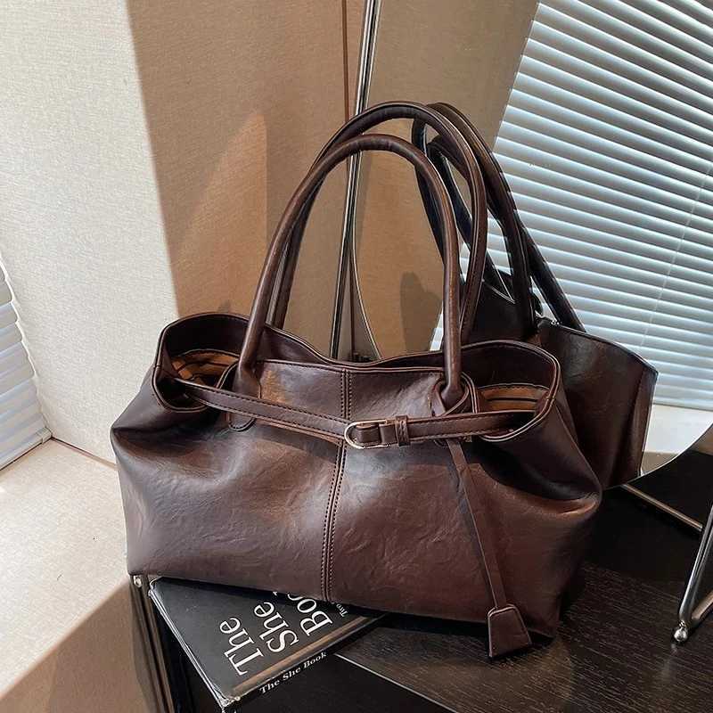 New Cmuter PU Leather Tote Bag for Wen Shoder Bags 2025 Designer Luxury Short Handle Brand Solid Color Handbags and Purses Y251022
