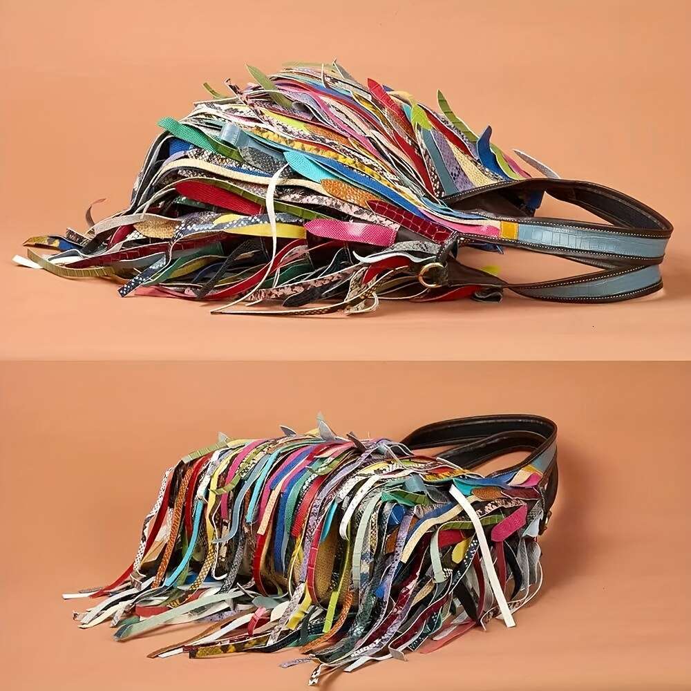 2025 Leather Colorful New Design, Single Shoulder Large Capacity Hobo Bag, Women's Messenger Bag