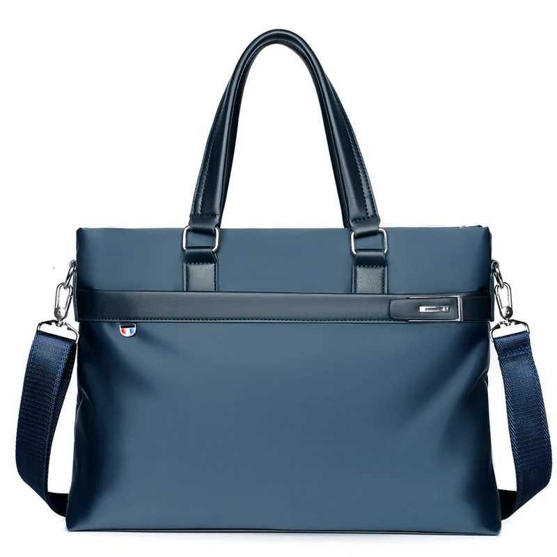 New mens bag Korean waterproof Oxford cloth single shoulder handbag business Computer Briefcase W251022