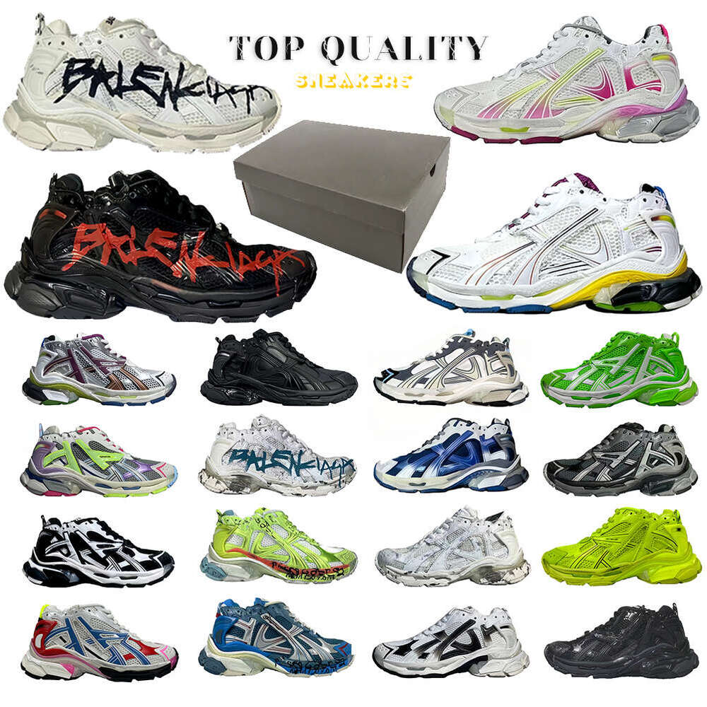 AAAAA top quality designer runner paris daddy luxury sneakers 7.0 7.5 platform brand shoes Complete colors and styles ancien men women trainers tennis shoes sizes 35-46