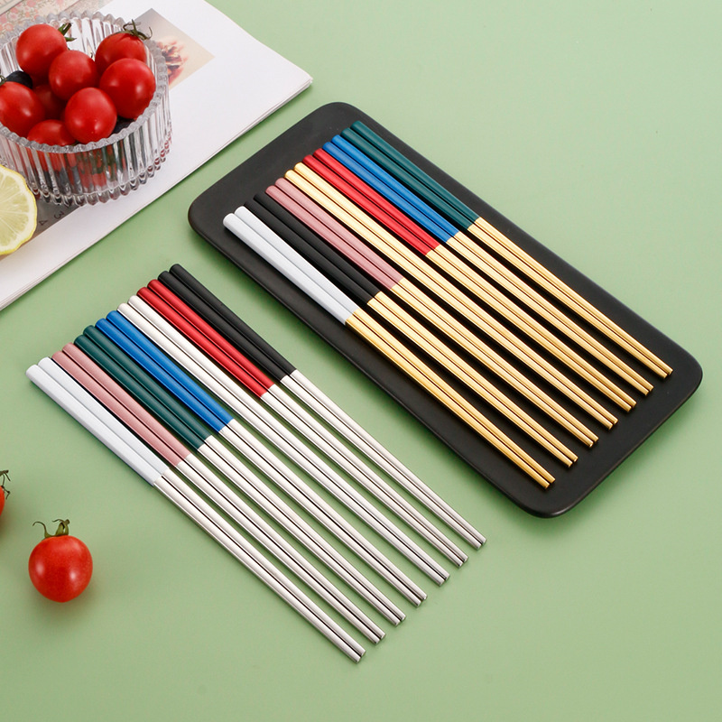 Wed Chopstick Stainless Steel Personalize Chopstick Gift