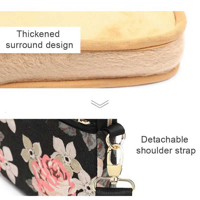 131415Inch Women Fashion Shockproof Briefcase Laptop Bag Detachable Shoulder Strap Crossbody Bag Business PC Handbag Case Men W251022