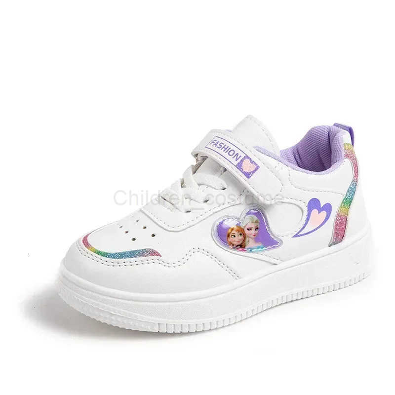 Disney Frozen Elsa NonSlip Sole Girls sports shoes Fashion Cartoon children Casual Shoes New Sneakers Student Board H251022