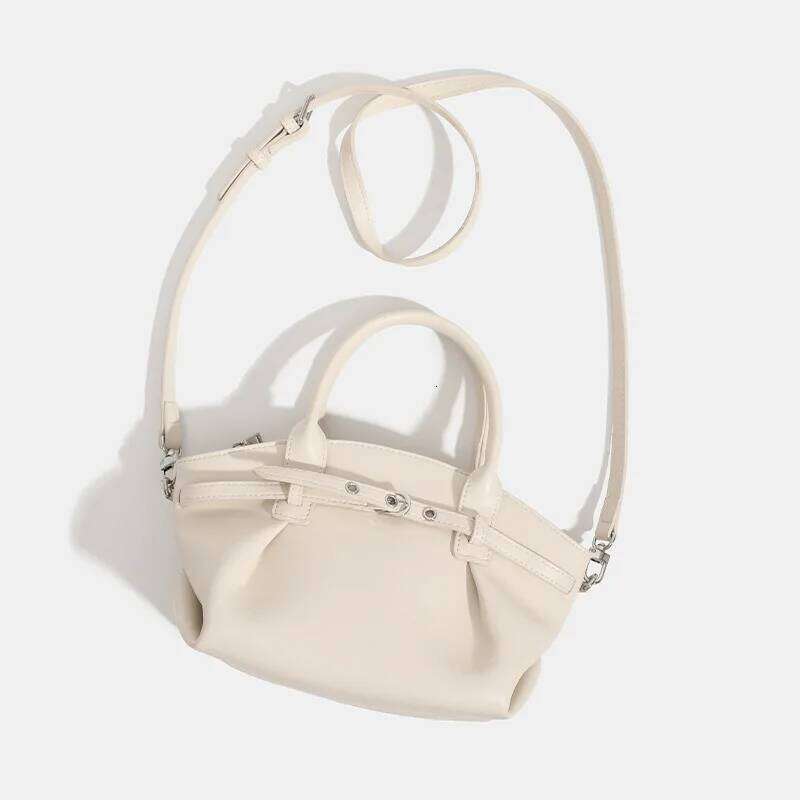 Niche Design PU Leather Underarm Shoulder Bags For Women 2025 Shell Crossbody Purses Ladies Commuter Handbags Mdng251022