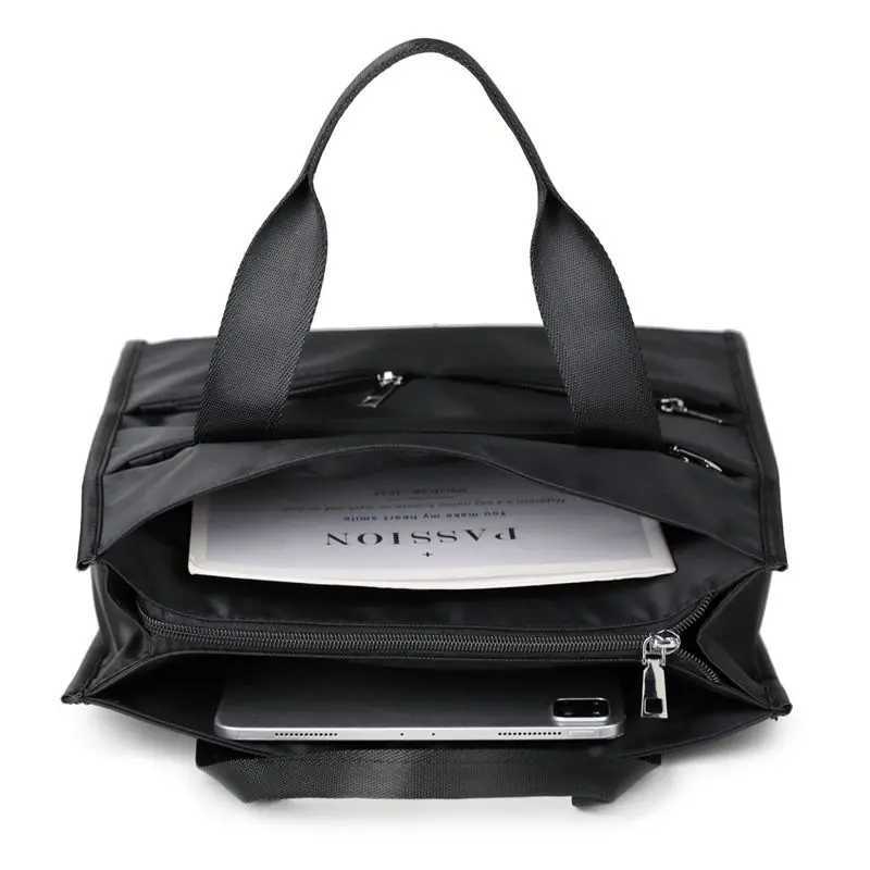 Computer Briefcase Business Bag Multifunctional Thickened Waterproof Men and Women Universal Large Capacity Handbag W251022