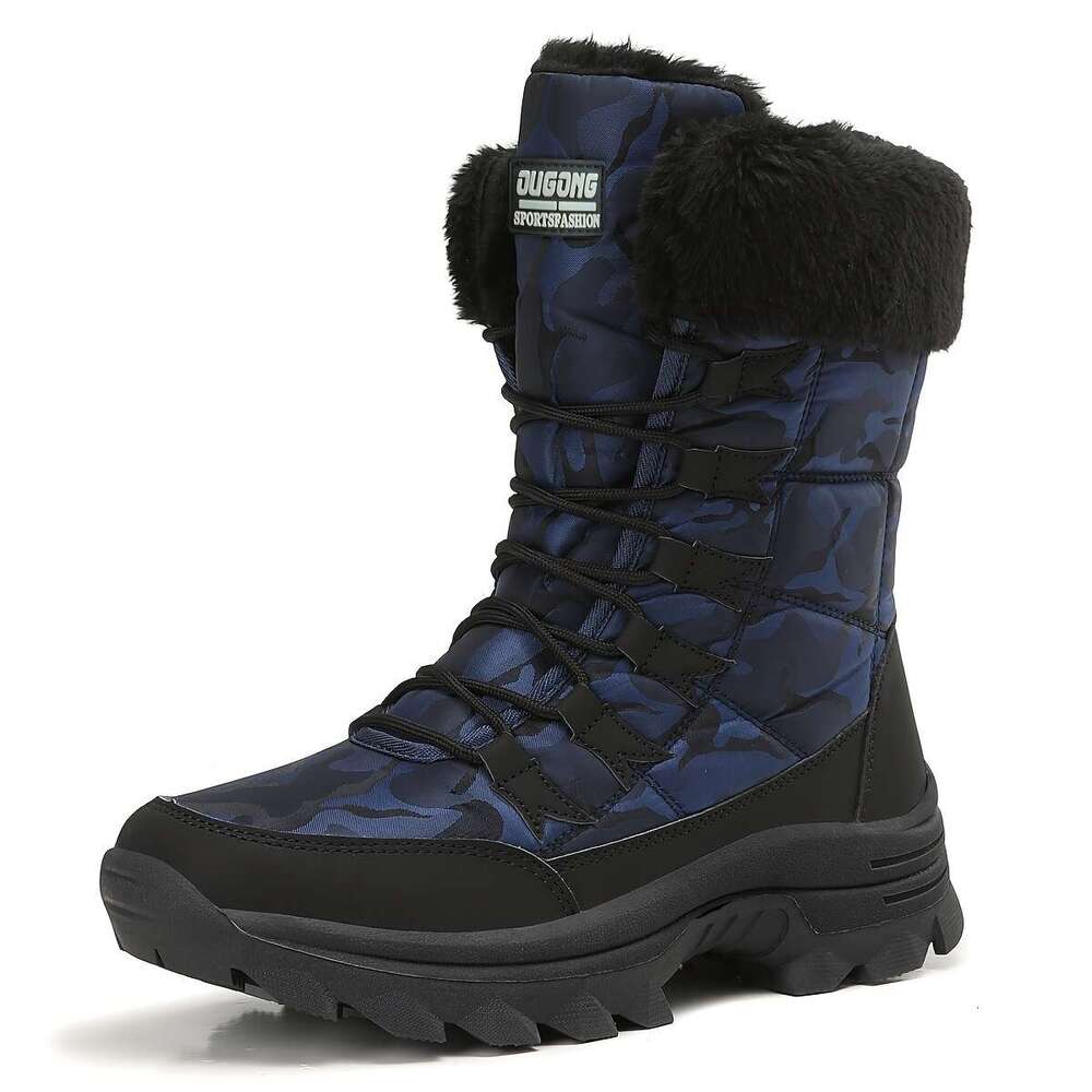 Northeast Thick Snow For Men With Veet Winter Shoes At Minus 40 Degrees Celsius, Warm, Quality, Anti Slip High Wall Long Boots