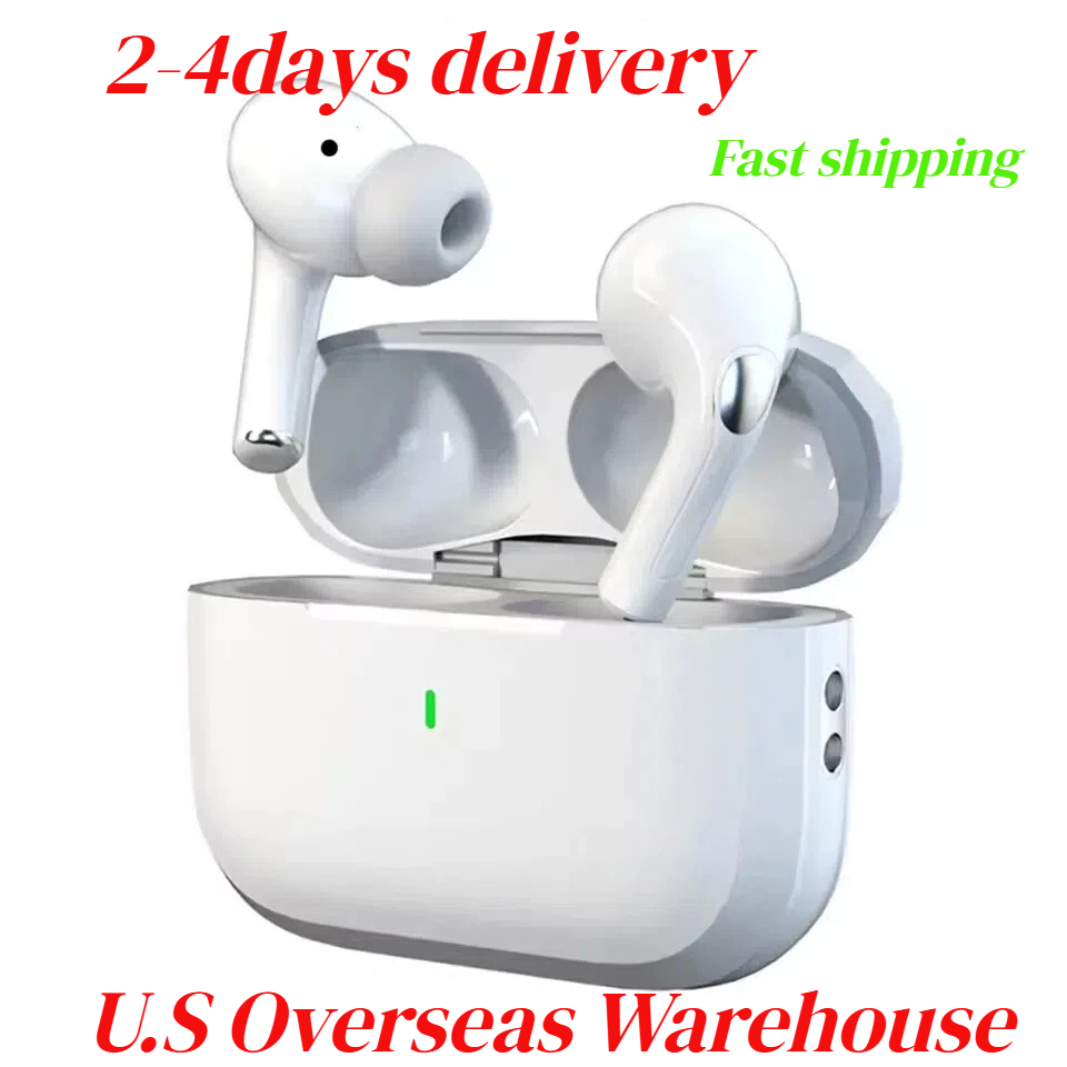 2025 TWS Earbuds Pods 3th 4th Gen With ANC Headphone Pods Pro 2 ANC USB C Earphones Wireless Bluetooth Headset USB-C charging port For Xiaomi iPhone Huawei