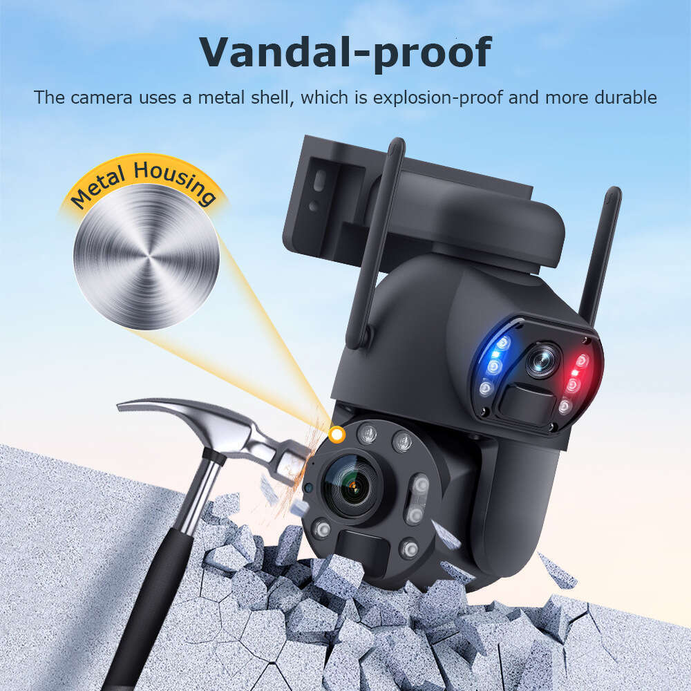 4G Solar 36X Optical Zoom Full Color Infrared Night Vision WiFi Low Power Consumption Surveillance Camera