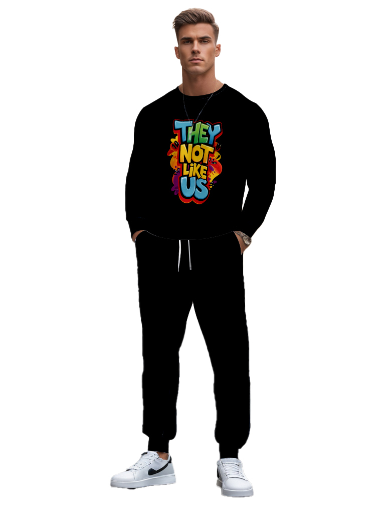 Men's Brown Knitted Cotton Blend Long Sleeve Round Neck Sweatshirt Ankle-Length Casual T-Shirt Comfortable Outdoor Wear - YLWY00162