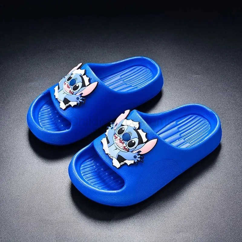 Disney kids Stitch princess cute slippers nonslip soft bottom sports shoes for girl boy gift H251022