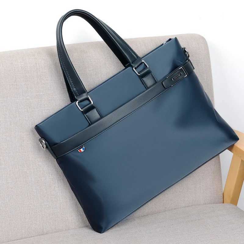 New mens bag Korean waterproof Oxford cloth single shoulder handbag business Computer Briefcase W251022