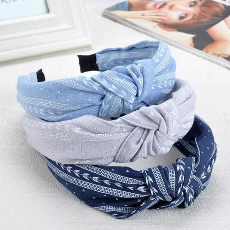 Colors Headband for Women Wide Knot Hairband Girls Hair Headband Hair Hoop Women Hair Accessories Adults Headband Toothed Sale V251022