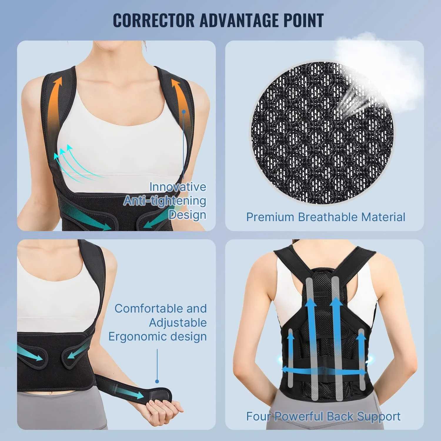 Premium HighQuality Womens Ergonomic Back Brace for Enhanced Mobility Posture and Comfort Superb Advanced Technology for M1 D251022