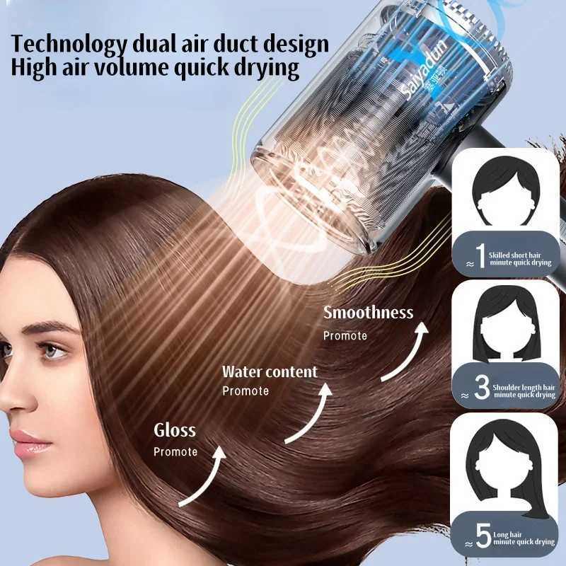 New Hair Salon Hair Dryer EUUK Plug HighPower Quick Drying Net Red Blue Light Hair Salon Home Silent Hammer Hair DryerXJ251022