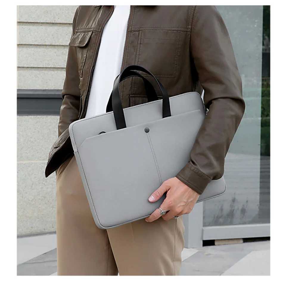 Business commuting laptop bag 14 inch 15 inch waterproof crossbody bag handheld briefcase W251022