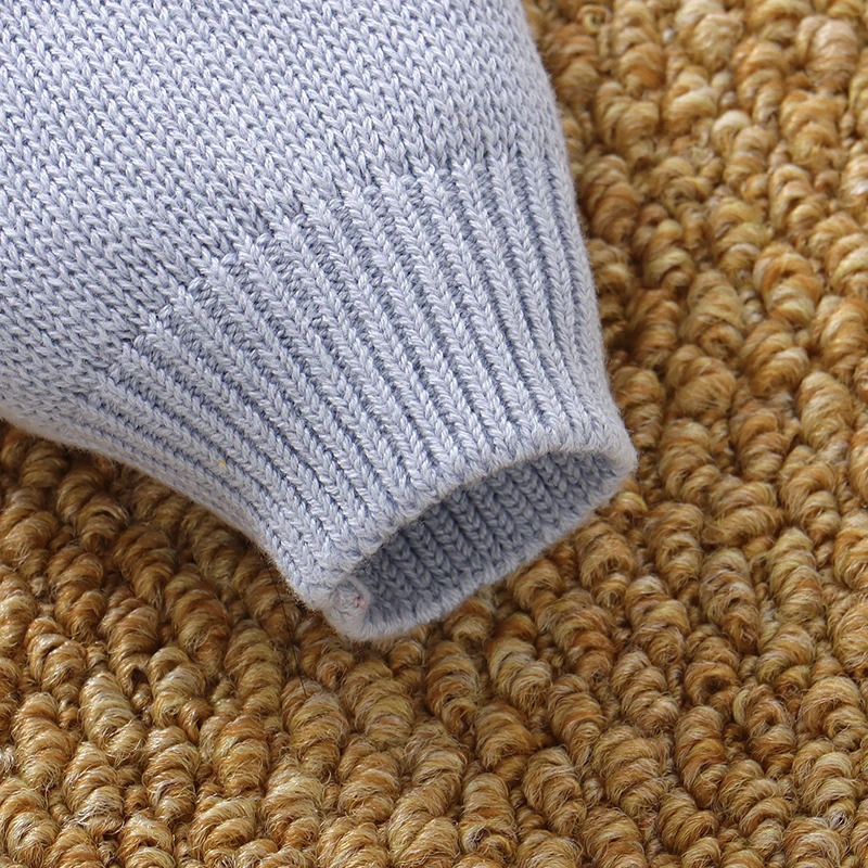 Baby Rompers Clothes Winter Turtle Neck Long Sleeve Knit born Boys Cartoon Jumpsuits 09m Infant Playsuits One Piece Costumes 251022