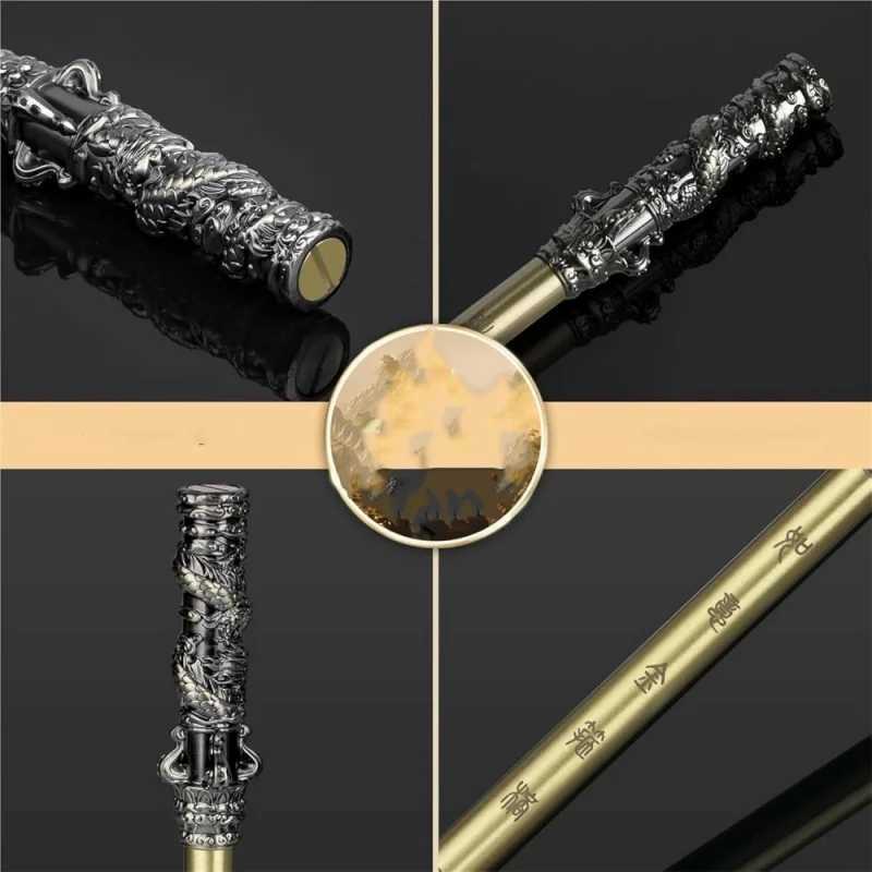 Cool Vintage Turbo Lighter Retro Brass Nunchaku Toy Rare Gadgets For BBQ Candles Outdoor Camping Gift For Men No Fuel C251022