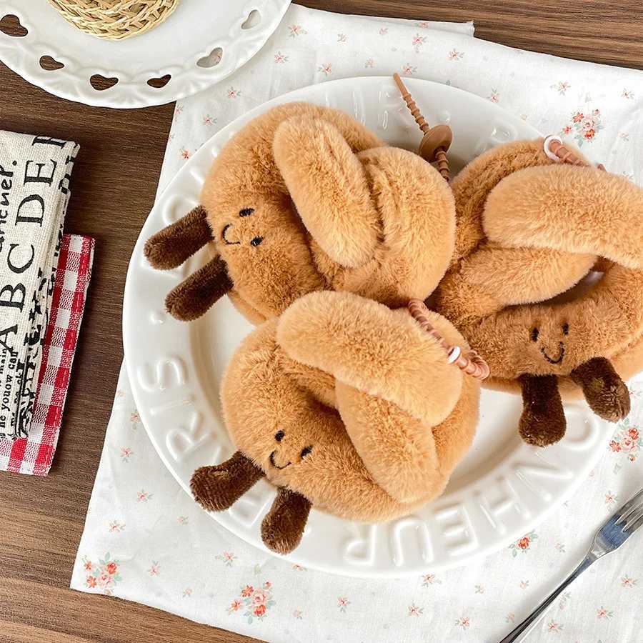 Womens Bag Pendants Cartoon Bread Funny Cute Kawaii Sweet Bag Accessories Girl Fashionable Trendy Popular Versatile Keychains J251121