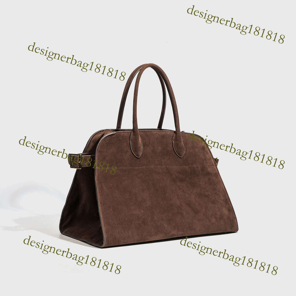 designer bag tote bag Suede Cowhide Melad Style Commuter Women's Large Capacity Handheld Tote Bag