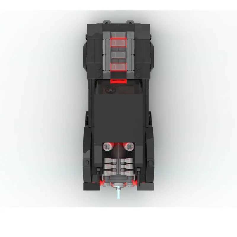 337 PCS New MOC Car Model Movie Game Series Building Block Car Revenge Batmobile Eightgrid Car Childrens Building Block Toy J251022
