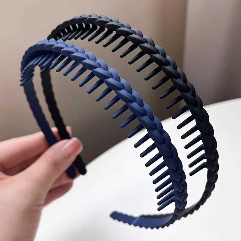 New Style Toothed Antislip Hair Band for Women Hair Pressing Card Hair Bundle Hair Braid Plastic Special for Washing Face V251022