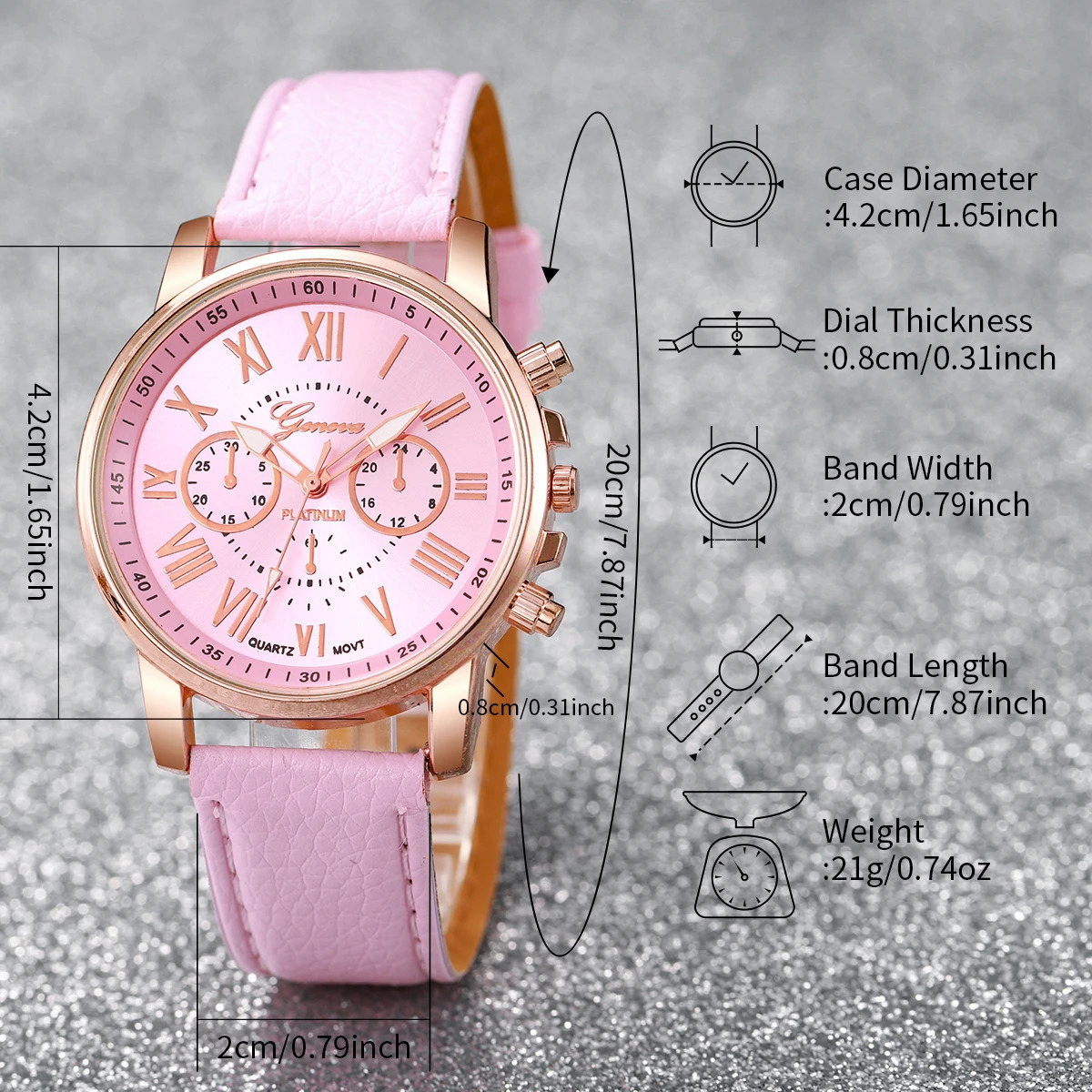 10PCS Women Watches Set Fashion Roma Dial Ladies Quartz Watch Casual Leather Band Wristwatches Relogio Feminino Reloj Mujer 251027