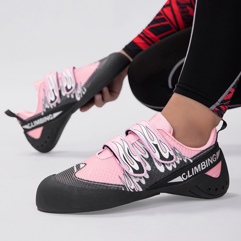 Rock Climbing Shoes - Outdoor Sports Training & Competition Shoes, Breathable Non Slip Wear Resistant