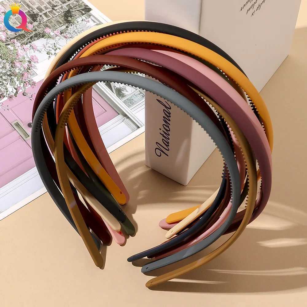 Plastic Frosted Nonslip Face Wash Hairbands Headband Women Girls Hair Head Hoop Bands Scrunchie Accessories Headdress Ornaments V251022