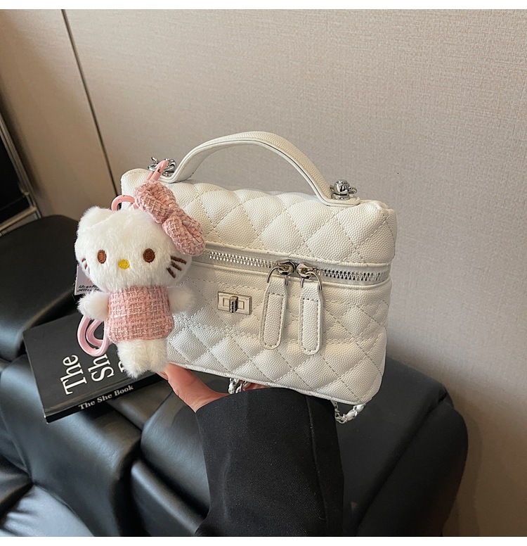 Luxury Brand Designer Bag Style Handbag For Women 2025 New Fashion Quilted Chain Small Square Bag Korean Version Simple Crossbody Bag For Women