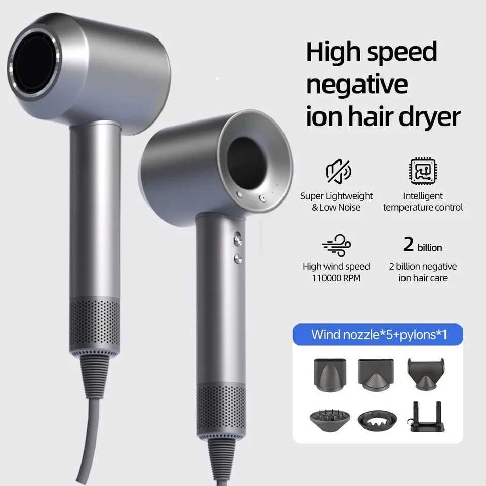 Highspeed portablehair dryer Negative ion hair care High power silent and quick drying suitable for home travelXJ251022