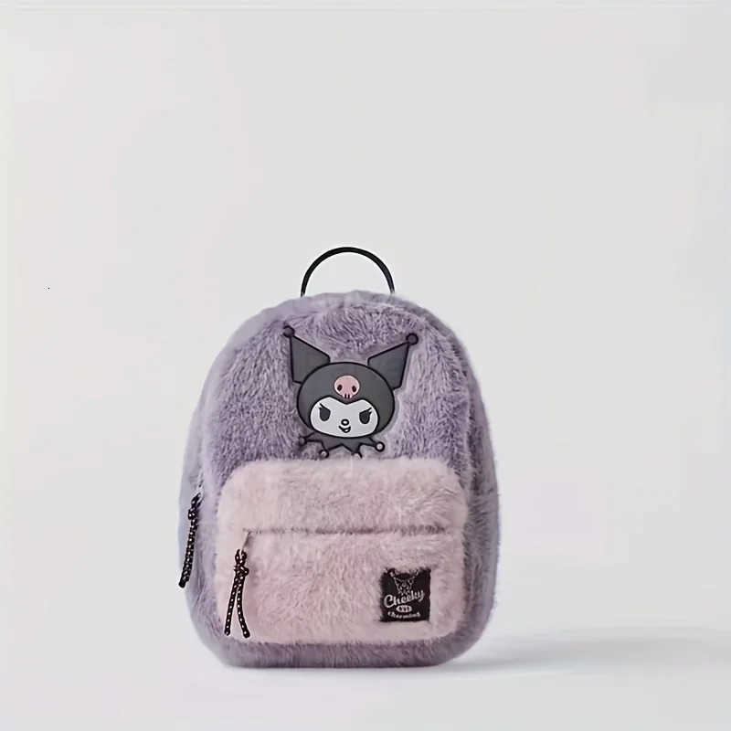 Sanrio Backpack Cute Cartoon Plush Womens Backpack Travel Storage Womens Makeup Bag L251022