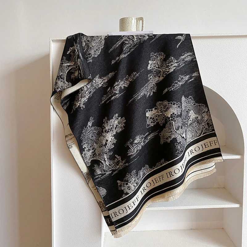 A hot fashion new jacquard scarf joker warm and comfortable scarf warm shawl in autumn and winter J251129