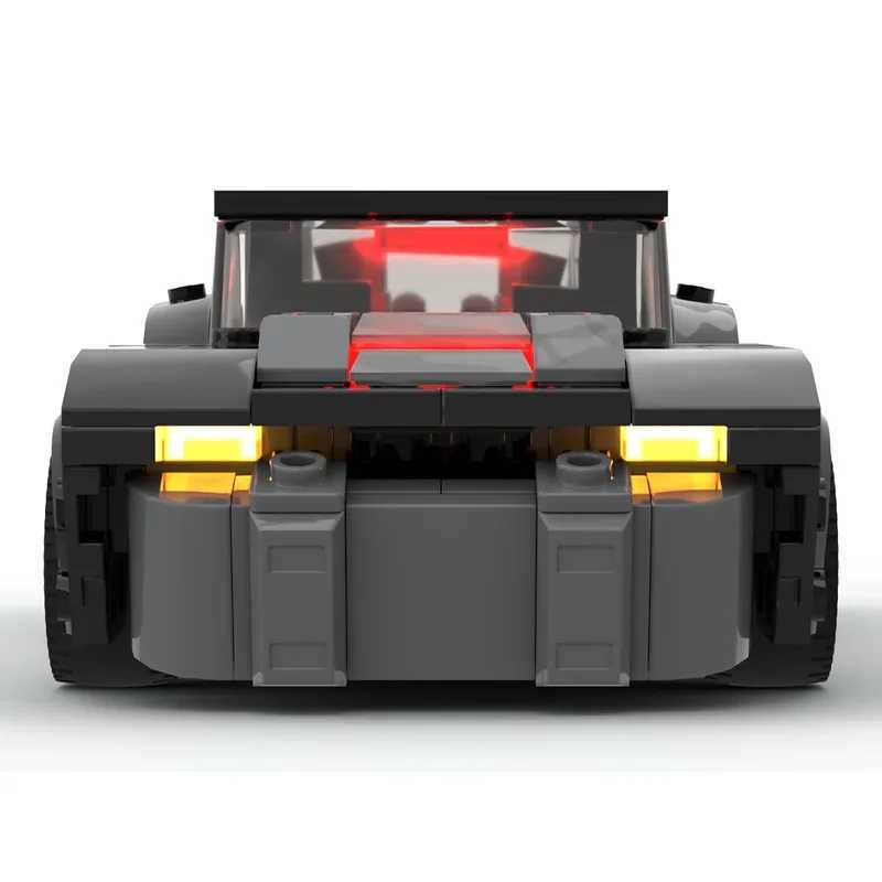 337 PCS New MOC Car Model Movie Game Series Building Block Car Revenge Batmobile Eightgrid Car Childrens Building Block Toy J251022