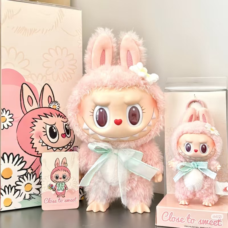 58cm Zimomo 40cm Flip With Me 38cm Mokoko Angel Vinyl Pendant Doll Model Toy Labubu V1 V2 Toy Birthday Gifts