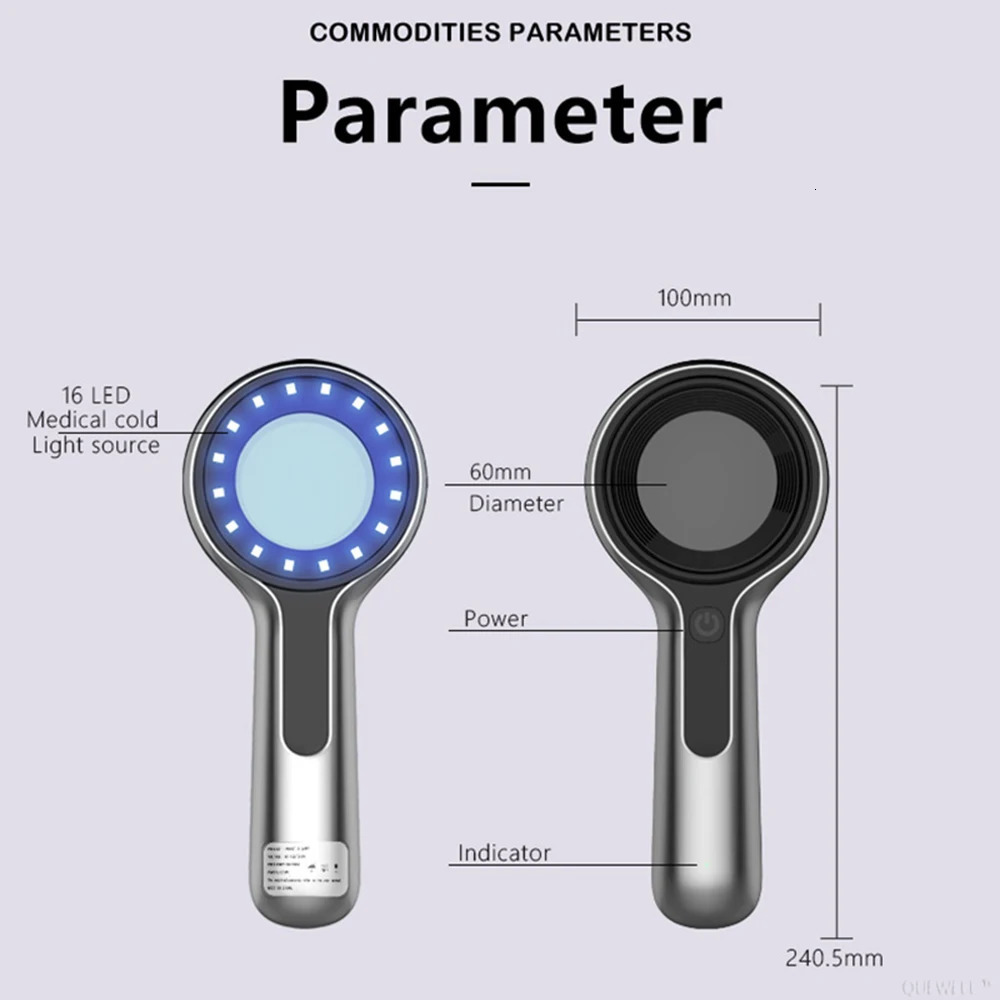 Woods Lamp Skin Analyzer For Skin UV Magnifying For Beauty Testing Wood Lamp Light Skin Analysis Detection Skin Care 251015ww