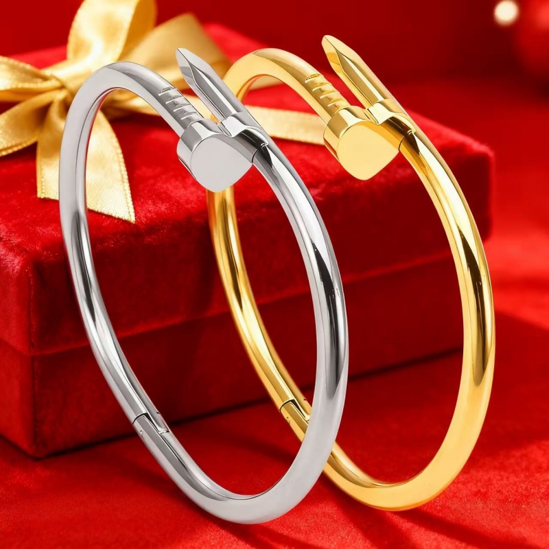 Luxury jewelry gold bracelet designer for women bracelet designer jewelry fashion charm unisex braclet stainless steel with diamond bracelets jewlery men bangle