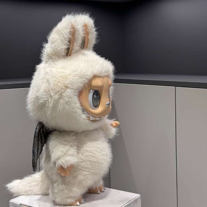 LABUBU Zimomo The Monsters Lovely Angel In Clouds Cute Vinyl Face Doll Big 58Cm Plush Toy Pop