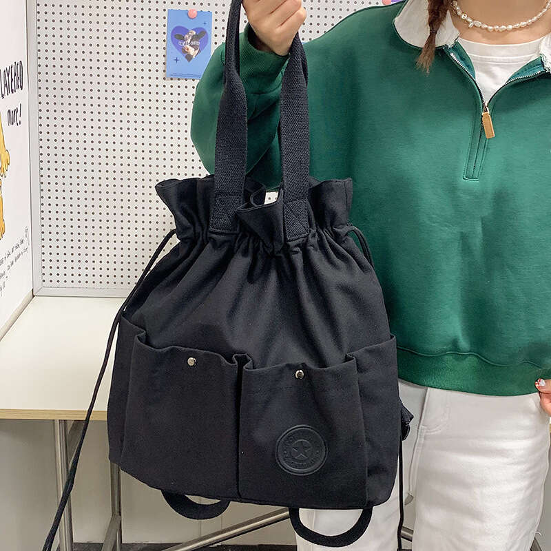 Fashionable Lightweight For Women New Large Capacity Short Trip Travel Backpack College Student Versatile Handheld Shoulder Bag High Quality