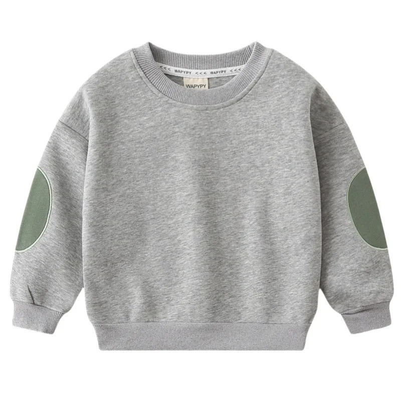 2025 Autumn Children Boy Sweatshirt Korean Style Round Collar Kid Boy Long Sleeve Tops Casual Soft Cotton Toddler Boy Pullover 251021