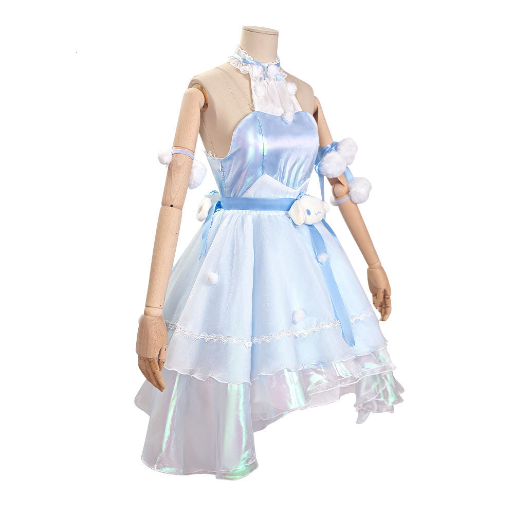 2025 New Autumn and Winter King of Glory Big Eared Dog Yao Mei Role Playing Costume Designer Jade Dog Role Playing Set