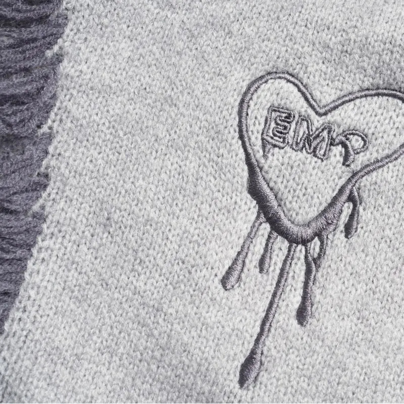 Vintage Sweater Y2K Grunge Streetwear Hip Hop Fringe Knitted Jumper Men Harajuku Casual Punk Gothic Loose Pullover Sweaters 251020