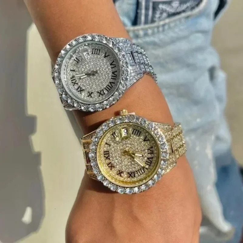Diamond Watch for Women Elegant Quartz Steel Bracelet Watches Ladies Zircon Crystal Fashion Wristwatch Clock 251021