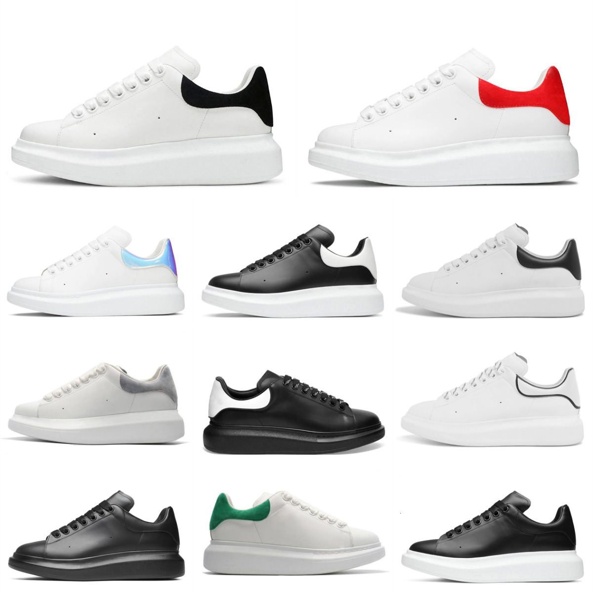 Designers Leather Suede Casual Shoes Trainers Oversized Mens Women Triple White Black Luxury Italian Brand Platform Shoe Velvet Espadrilles Rubber Sole Sneakers