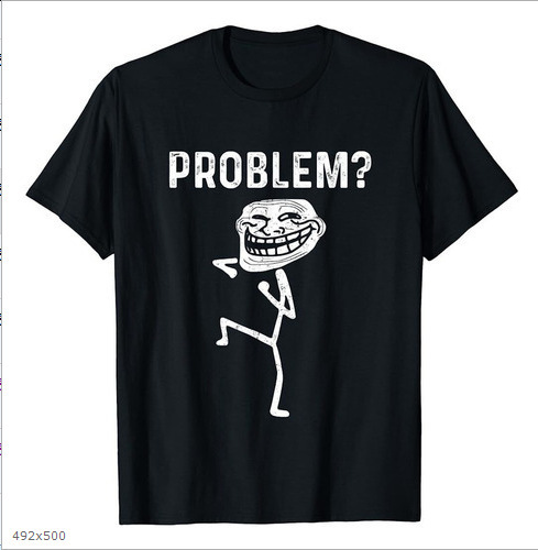 Europe and the United States street style T-shirt American cartoon printing Cotton short sleeve - TT8741